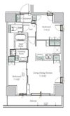 ONE ROOF RESIDENCE NISHINIPPORIの間取り画像