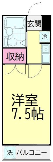 メゾンドアレーの間取り画像