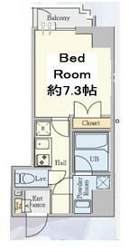クレストコート蔵前の間取り画像