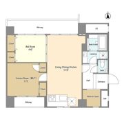 Belleviage Kinshichoの間取り画像