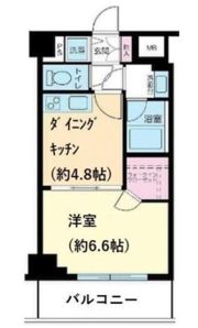エグゼ浅草弐番館の間取り画像