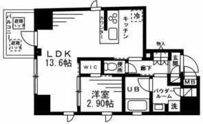 プライマル上野EASTの間取り画像