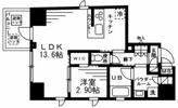 プライマル上野EASTの間取り画像
