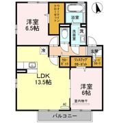 ハイフィールド Bの間取り画像