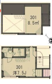 スタイルレジデンス中野の間取り画像