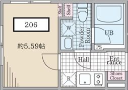 ReveResidence阿佐ヶ谷の間取り画像