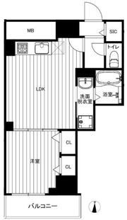 パレスシンシア江東橋の間取り画像