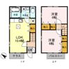 ヴェルジェ・メゾン B棟の間取り画像
