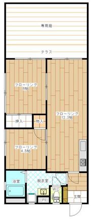 MMT若宮の間取り画像