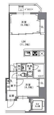 S－RESIDENCE菊川rivieの間取り画像
