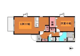 コートクレオの間取り画像