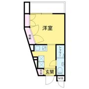 キャステリーノ三宿の間取り画像