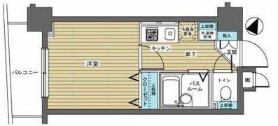 フェニックス日本橋浜町公園の間取り画像