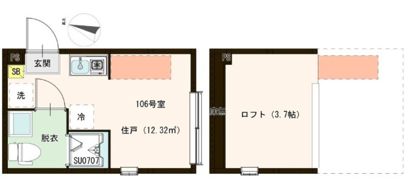 ソラニア上井草の間取り画像