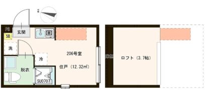 ソラニア上井草の間取り画像