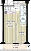 PRIME URBAN 東中野 COURTの間取り画像