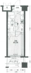 MAIN STAGE赤坂Ⅱの間取り画像