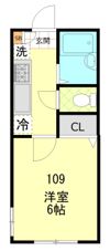 グランドール上北沢の間取り画像