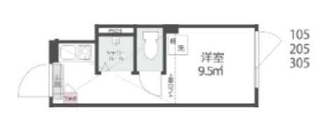 ノースヒル新宿イーストの間取り画像