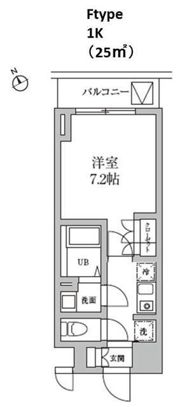 レジディア日本橋馬喰町Ⅱの間取り画像
