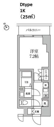 レジディア日本橋馬喰町Ⅱの間取り画像
