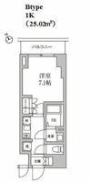レジディア日本橋馬喰町Ⅱの間取り画像