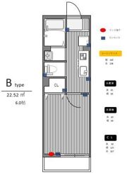 Hilltop Aの間取り画像