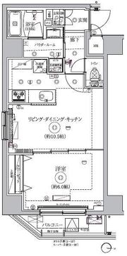 RELUXIA両国緑4丁目の間取り画像