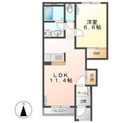 ビアンシェーヌの間取り画像