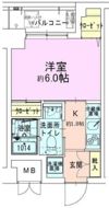 門前仲町レジデンス弐番館の間取り画像