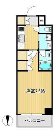 アクサスレジデンス外苑の間取り画像