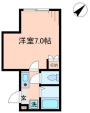 アクロコート山王の間取り画像