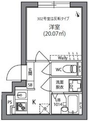 Hi-Five阿佐ヶ谷の間取り画像