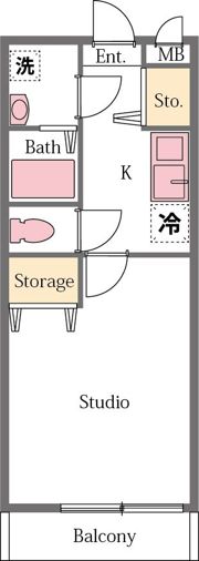 シャルル フォワイエの間取り画像