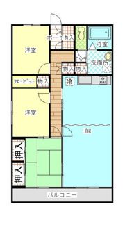 ローヤルシティ鴻巣の間取り画像
