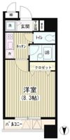 アクアコートの間取り画像
