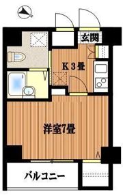 トーシンフェニックス新橋弐番館の間取り画像