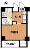 トーシンフェニックス新橋弐番館の間取り画像