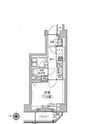 アイルラメール錦糸町の間取り画像