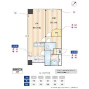 オーパスホームズ八丁堀の間取り画像