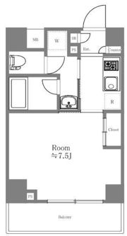 クレイシア森下ステーションサイトの間取り画像