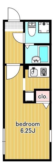ZESTY学芸大学の間取り画像