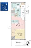 クロスレジデンス日本橋浜町の間取り画像