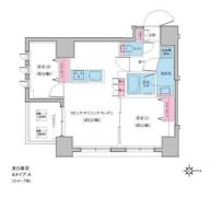 クレヴィアリグゼ日暮里の間取り画像
