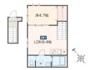 MELDIA駒沢大学の間取り画像