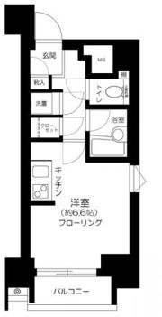 パレステュディオ浜松町の間取り画像