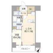 サンウッド東日本橋フラッツの間取り画像