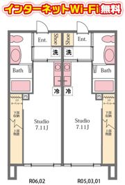 パディーⅠの間取り画像