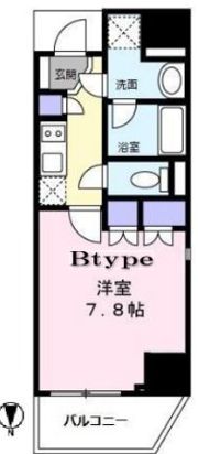 セキュリアコート錦糸町の間取り画像