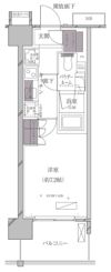 A-standard芝浦の間取り画像